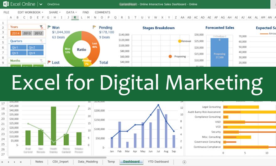 Excel for Digital Marketitng Training in Singapore